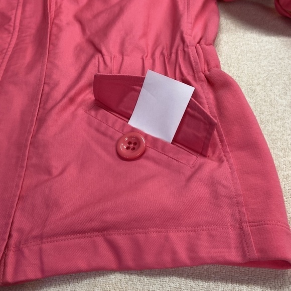 Jones New York Signature Pink Full Front Zipper Jacket Size M - Picture 8 of 14